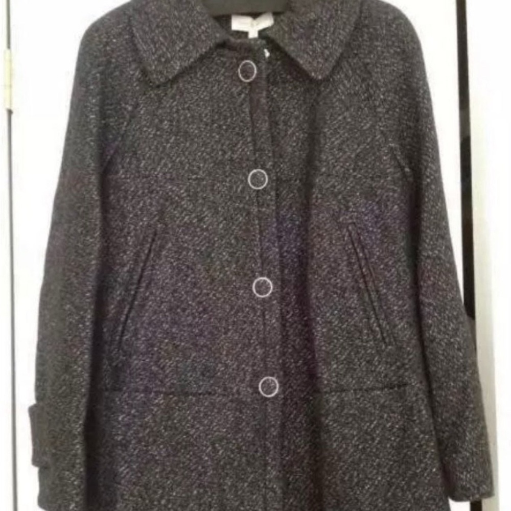 TORY BURCH IVAN A line wool coat womens